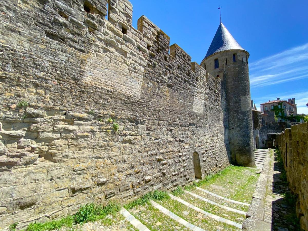 Tout Confort ! Climatisation, Calme, Piscine, Parking Gratuit, Terrasse, Wifi Apartment Carcassonne Exterior photo