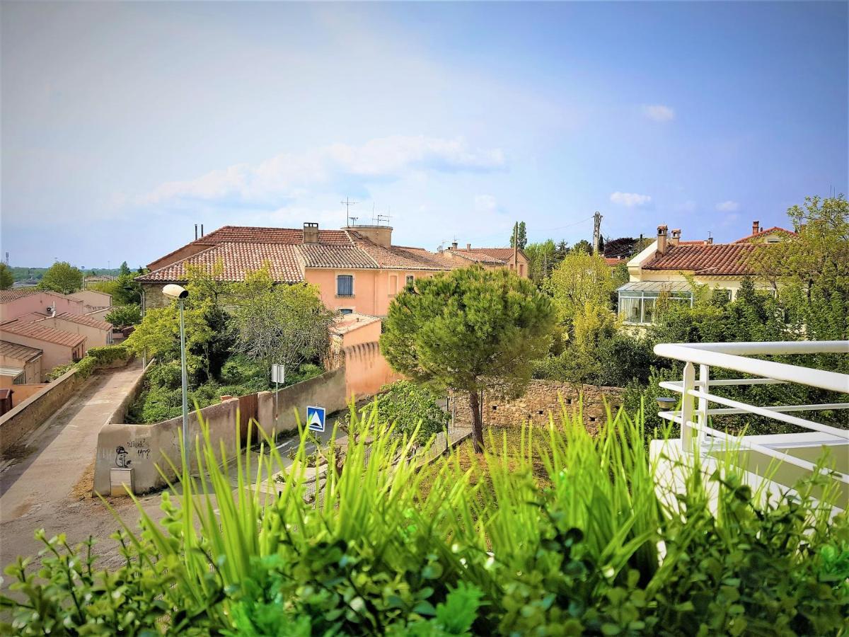 Tout Confort ! Climatisation, Calme, Piscine, Parking Gratuit, Terrasse, Wifi Carcassonne Exterior photo